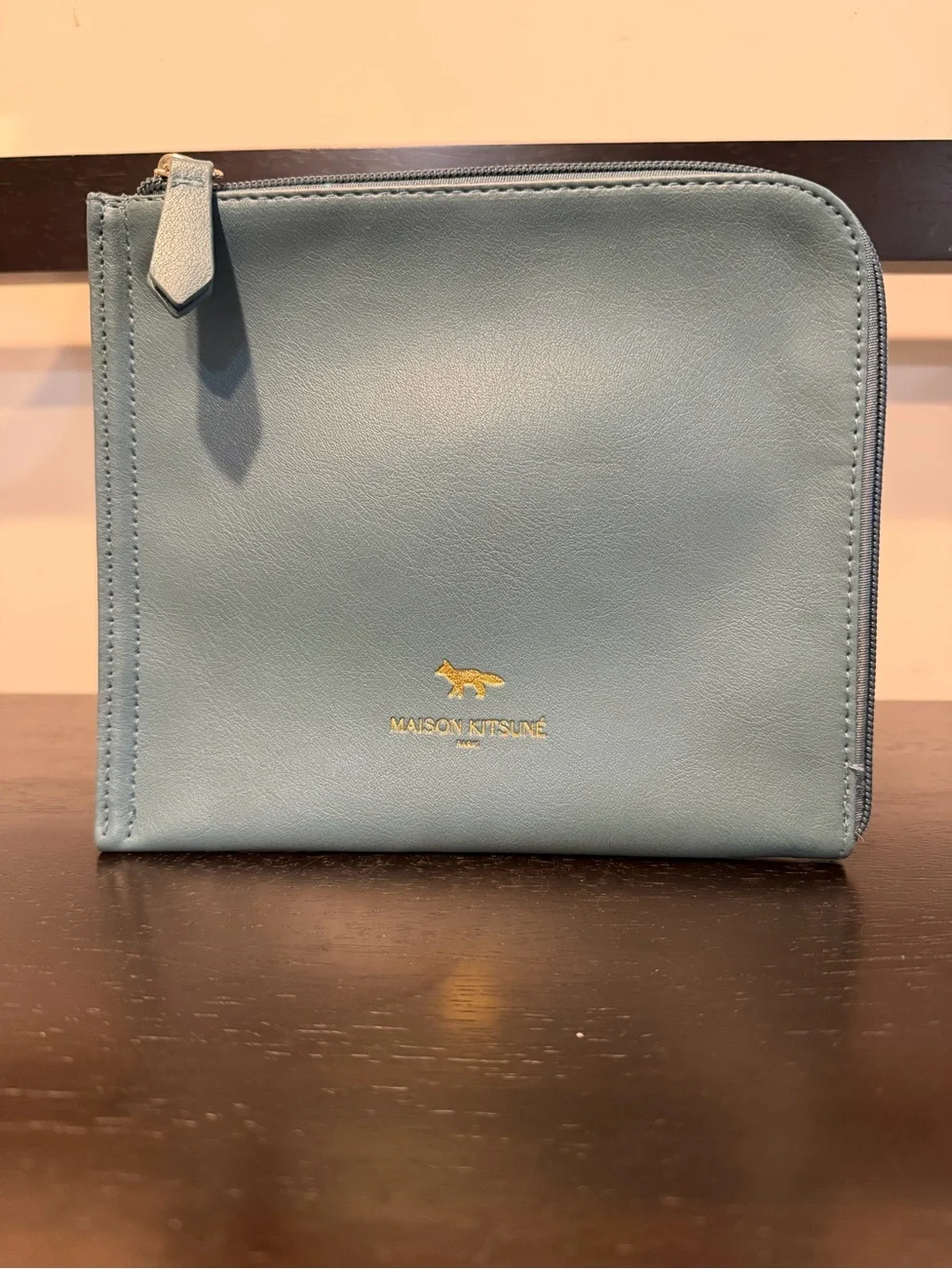 Vintage Maison Kitsune Pouch: JAL Japan Airlines Collaboration